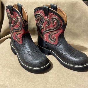 ARIAT woman’s Fatbaby saddle western cowboy boot